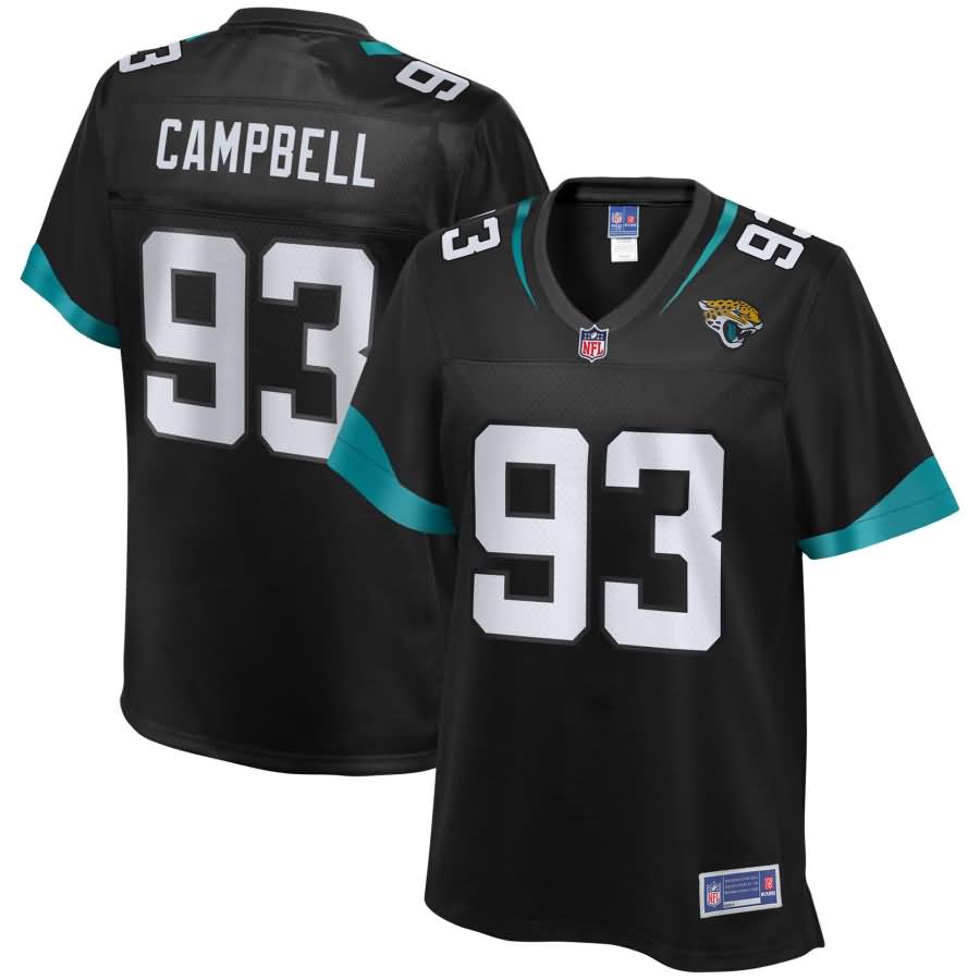 Calais Campbell Jacksonville Jaguars NFL Pro Line Women's Team Player Jersey - Black