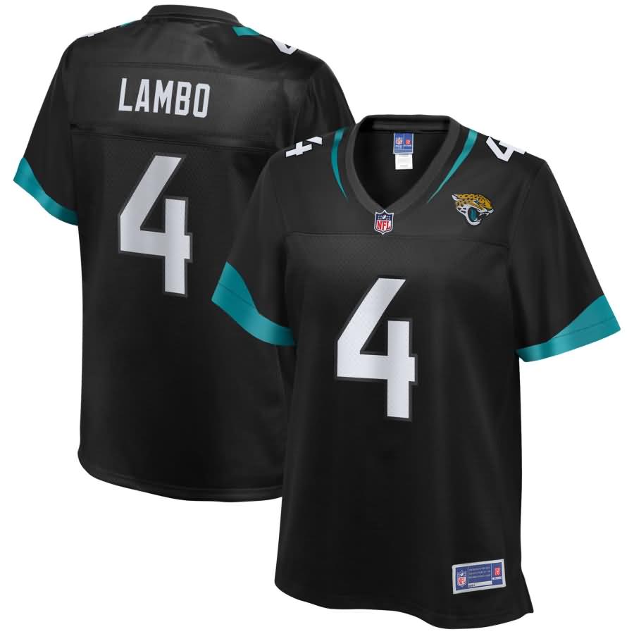 Josh Lambo Jacksonville Jaguars NFL Pro Line Women's Team Player Jersey - Black