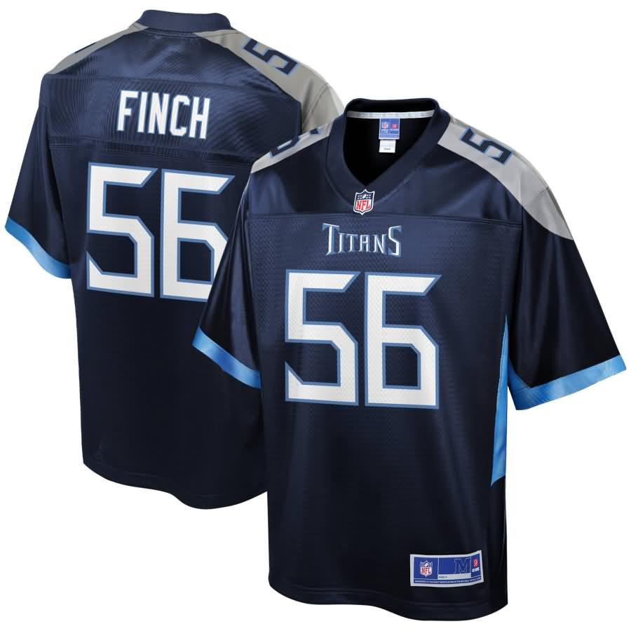 Sharif Finch Tennessee Titans NFL Pro Line Team Player Jersey - Navy