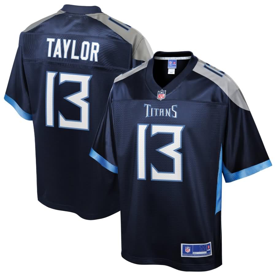 Taywan Taylor Tennessee Titans NFL Pro Line Team Player Jersey - Navy