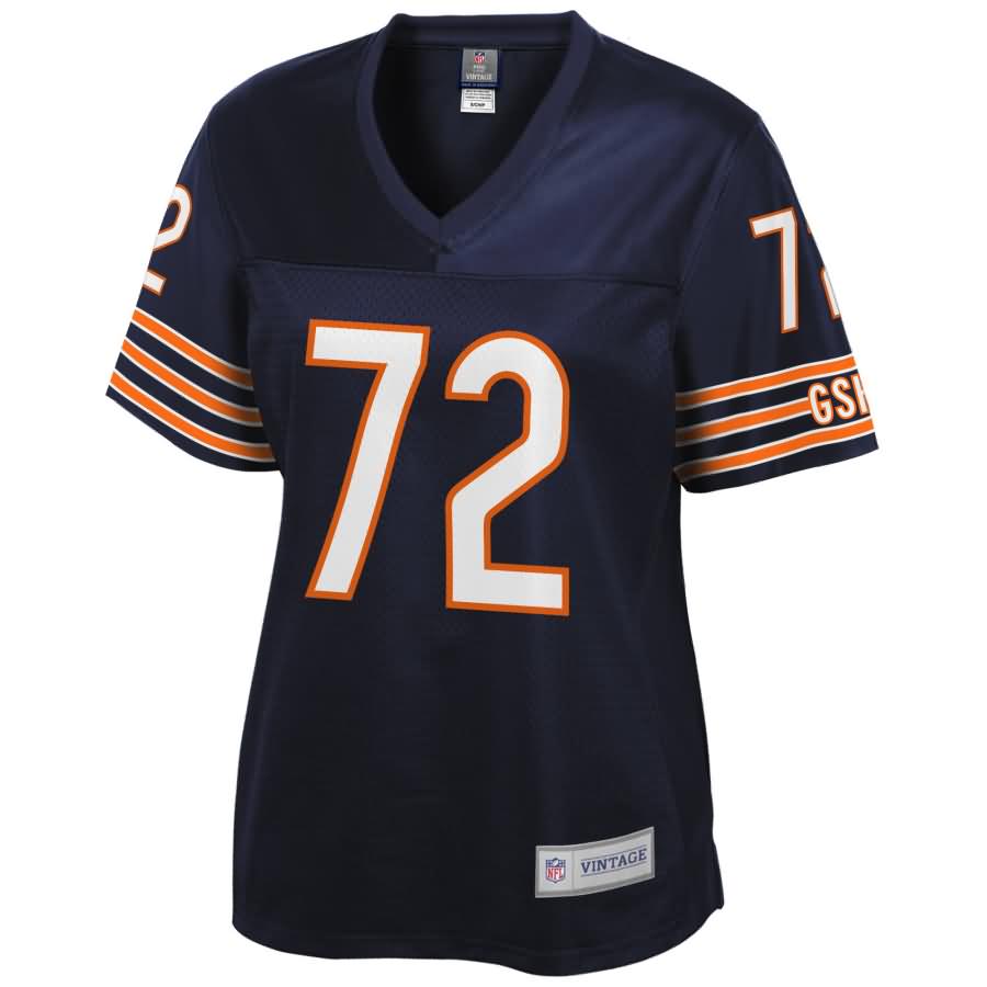 William Perry Chicago Bears NFL Pro Line Women's Retired Player Jersey - Navy