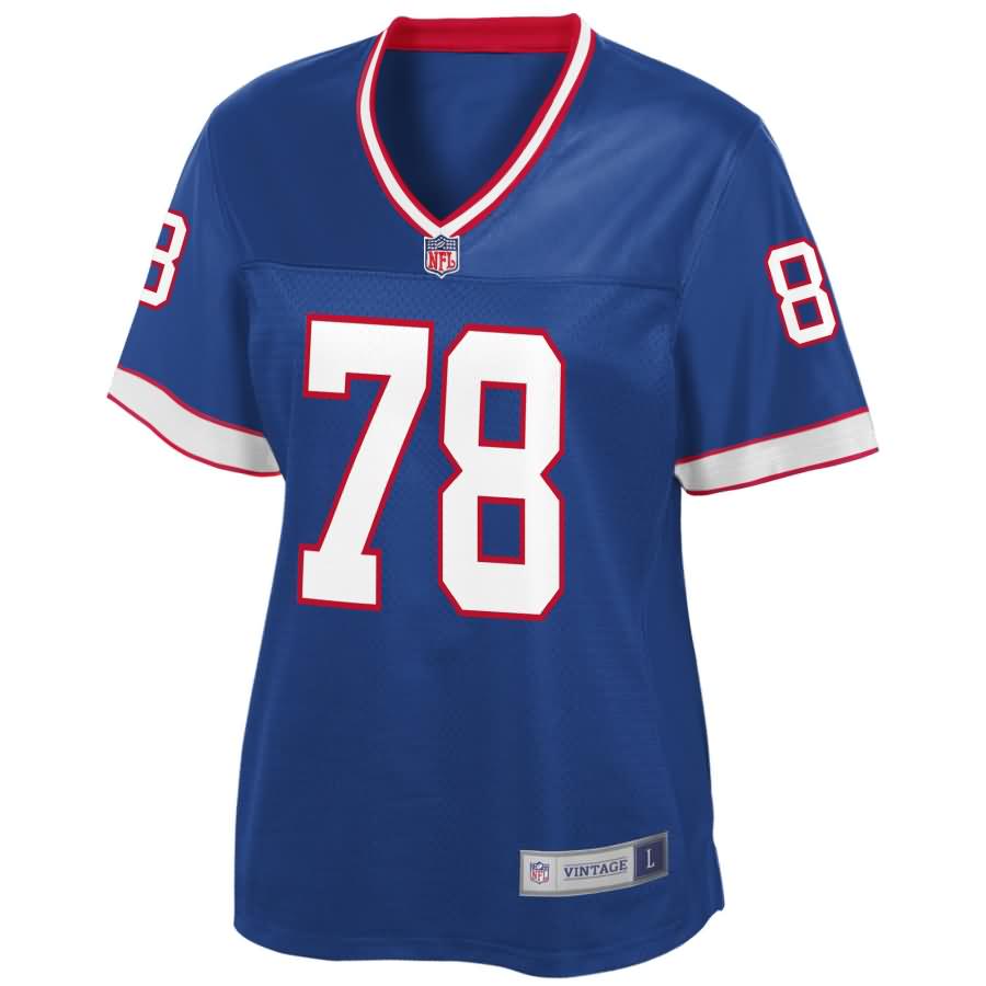 Bruce Smith Buffalo Bills NFL Pro Line Women's Retired Player Jersey - Royal