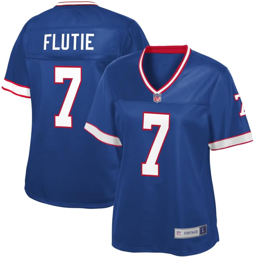 Doug Flutie Buffalo Bills NFL Pro Line Women's Retired Player Jersey - Royal