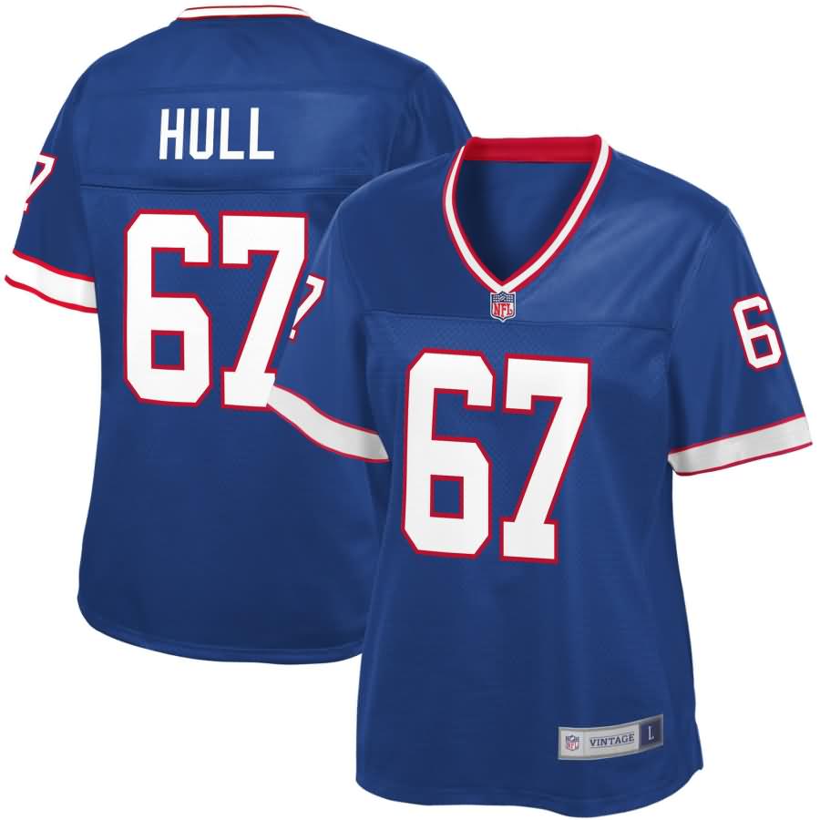 Kent Hull Buffalo Bills NFL Pro Line Women's Retired Player Jersey - Royal