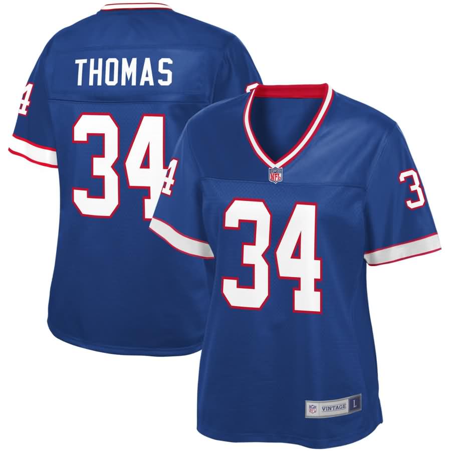 Thurman Thomas Buffalo Bills NFL Pro Line Women's Retired Player Jersey - Royal