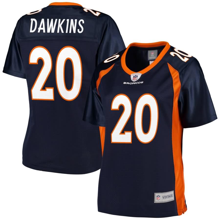 Brian Dawkins Denver Broncos NFL Pro Line Women's Retired Player Jersey - Navy