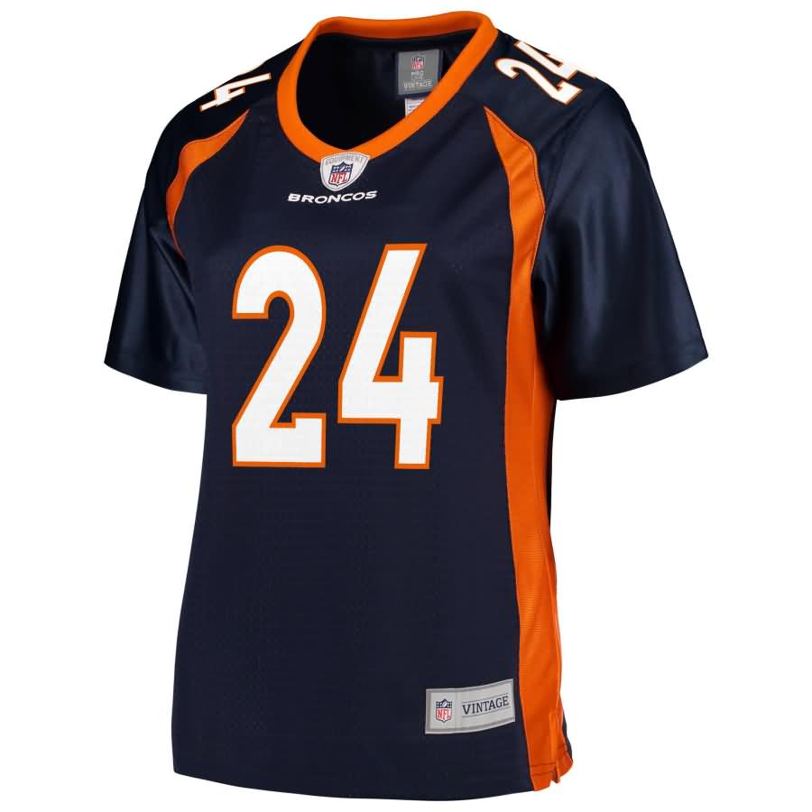 Champ Bailey Denver Broncos NFL Pro Line Women's Retired Player Jersey - Navy