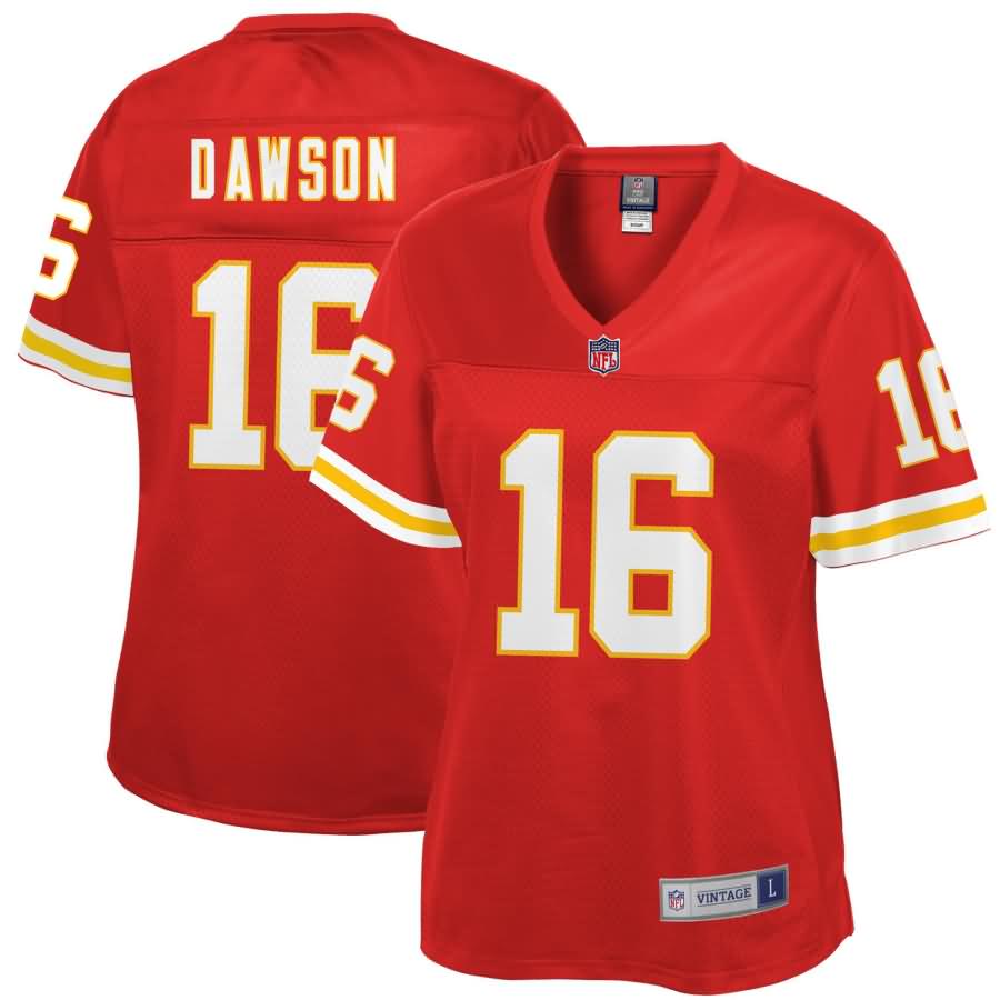 Len Dawson Kansas City Chiefs NFL Pro Line Women's Retired Player Jersey - Red