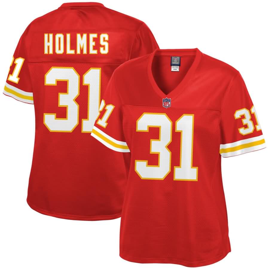 Priest Holmes Kansas City Chiefs NFL Pro Line Women's Retired Player Jersey - Red