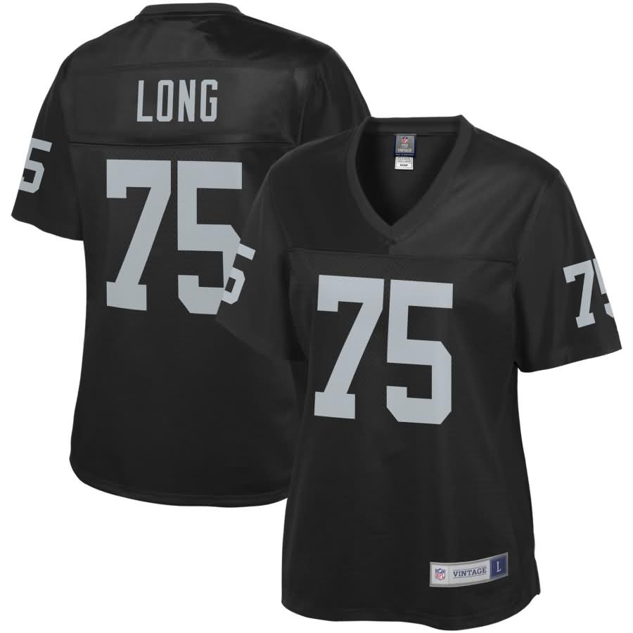 Howie Long Oakland Raiders NFL Pro Line Women's Retired Player Jersey - Black