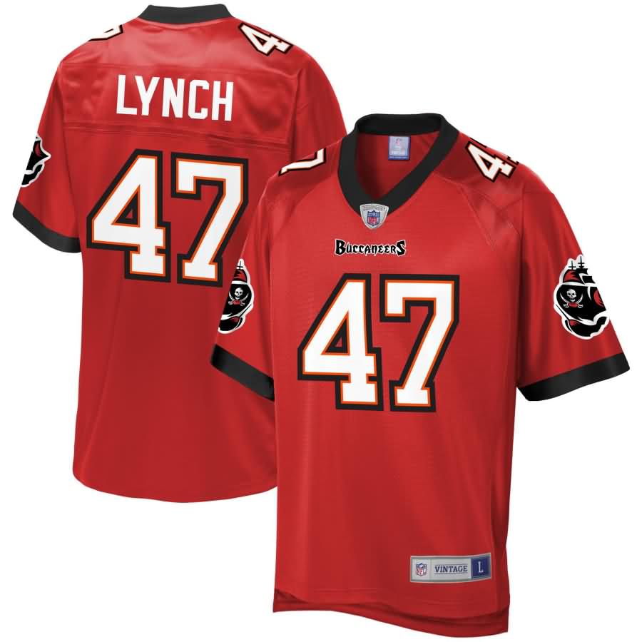 John Lynch Tampa Bay Buccaneers NFL Pro Line Retired Player Jersey - Red