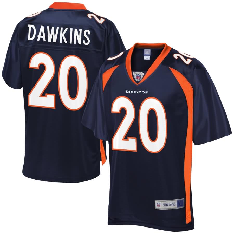 Brian Dawkins Denver Broncos NFL Pro Line Retired Player Jersey - Navy