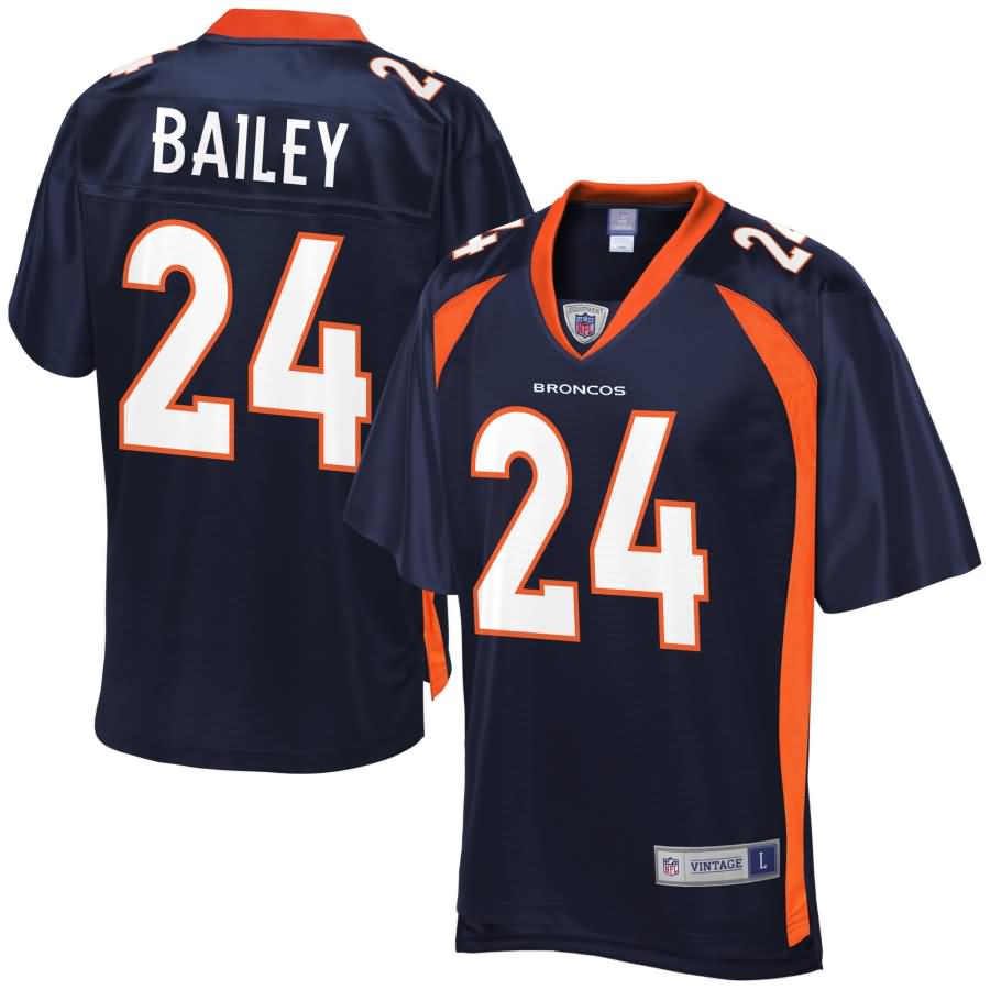 Champ Bailey Denver Broncos NFL Pro Line Retired Player Jersey - Navy