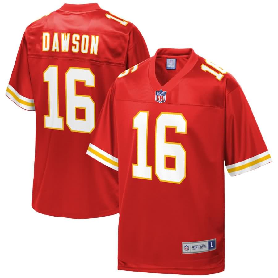 Len Dawson Kansas City Chiefs NFL Pro Line Retired Player Team Jersey - Red