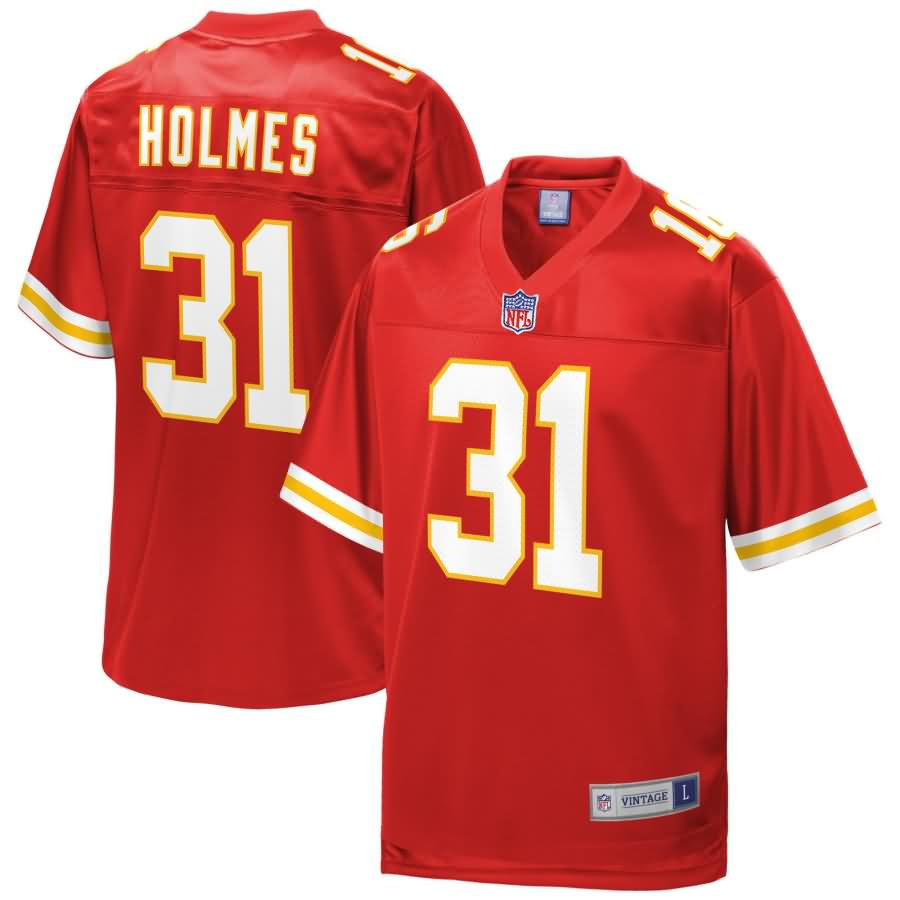 Priest Holmes Kansas City Chiefs NFL Pro Line Retired Player Jersey - Red