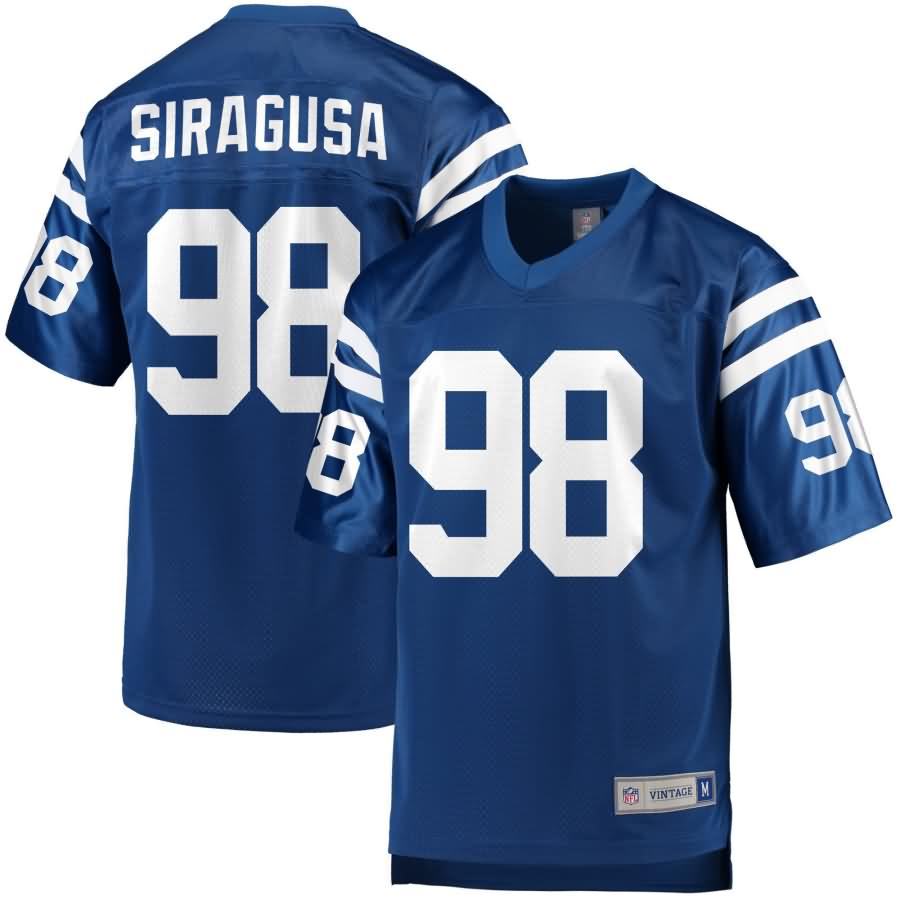 Tony Siragusa Indianapolis Colts NFL Pro Line Retired Player Jersey - Royal