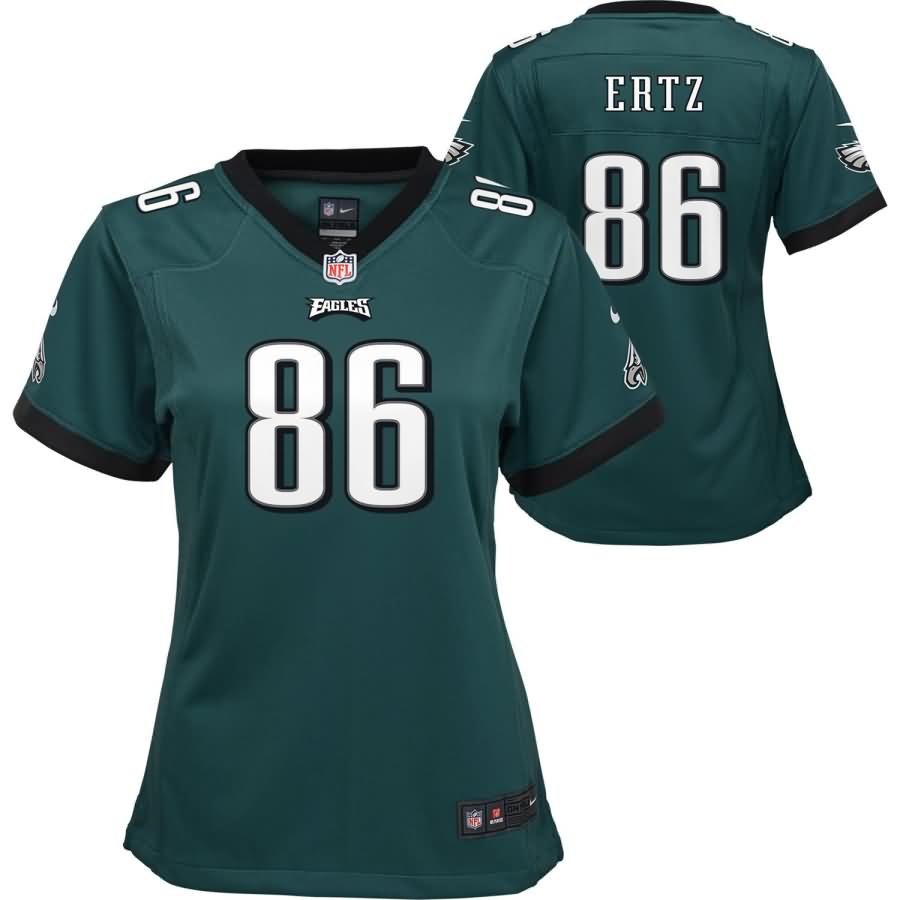 Zach Ertz Philadelphia Eagles Nike Girls Youth Game Jersey - Midnight Green