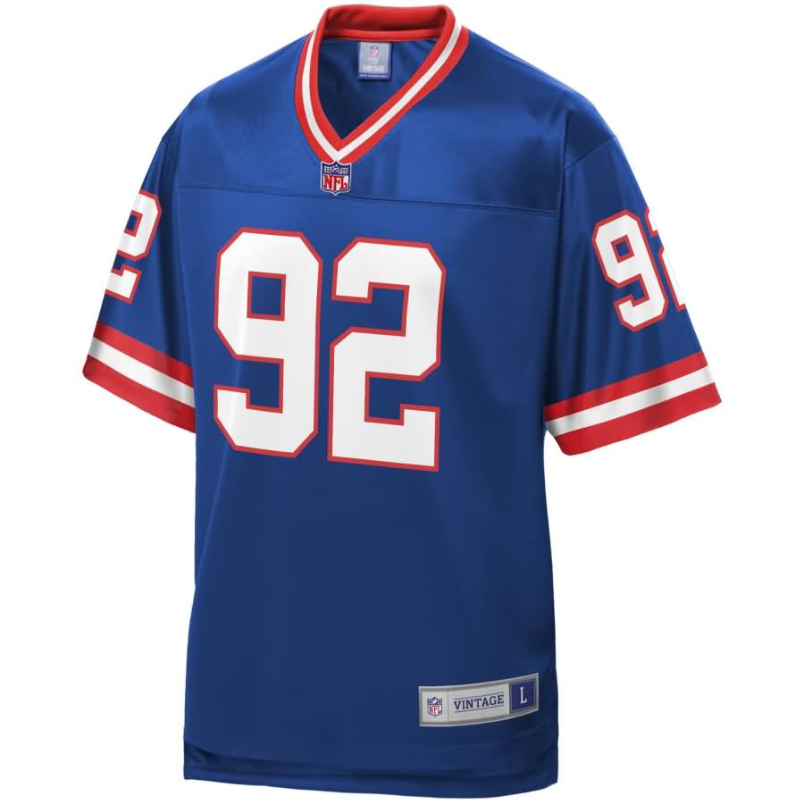 Michael Strahan New York Giants NFL Pro Line Retired Player Jersey - Royal