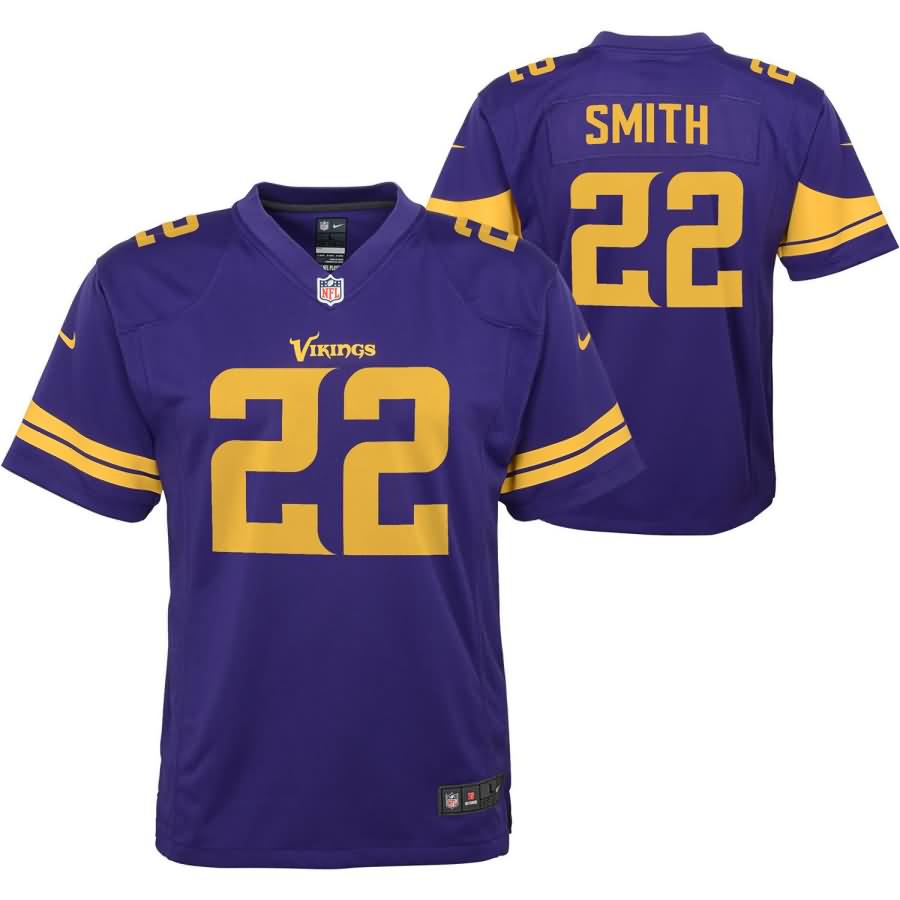 Harrison Smith Minnesota Vikings Nike Youth Color Rush Alternate Player Game Jersey - Purple