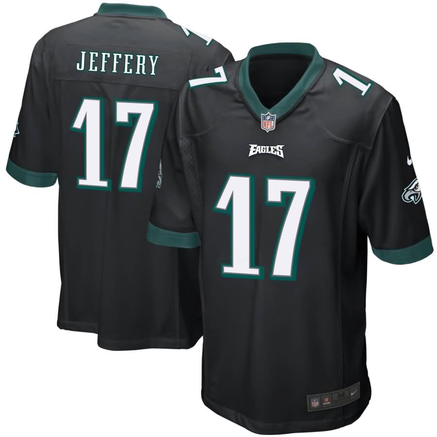 Alshon Jeffery Philadelphia Eagles Nike Youth Player Game Jersey - Black