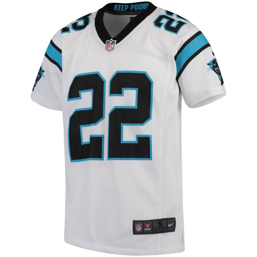 Christian McCaffrey Carolina Panthers Nike Youth Player Game Jersey - White