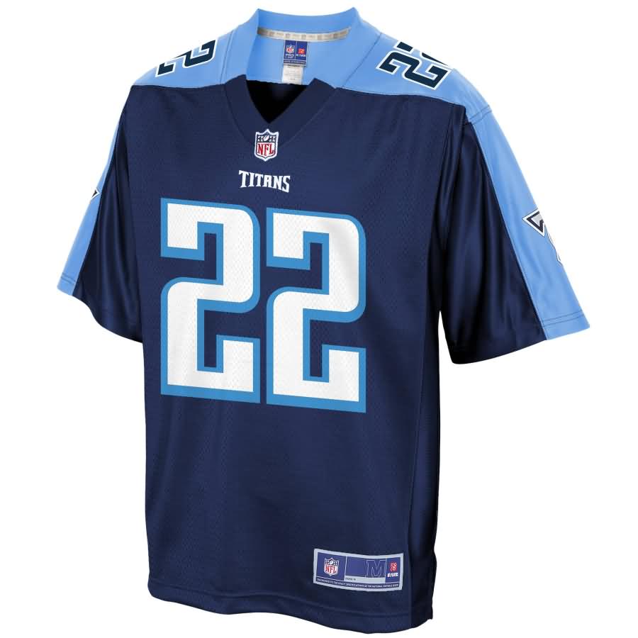 Derrick Henry Tennessee Titans NFL Pro Line Youth Team Player Game Jersey - Navy