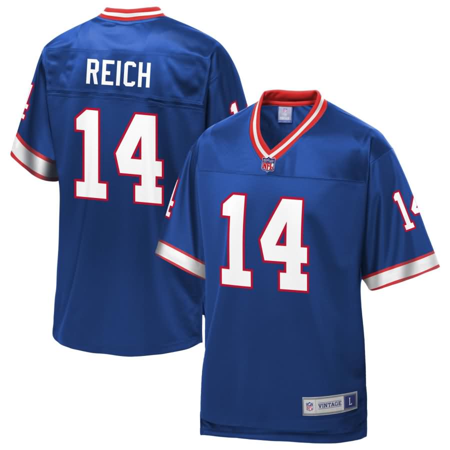 Frank Reich Buffalo Bills NFL Pro Line Retired Player Jersey - Royal