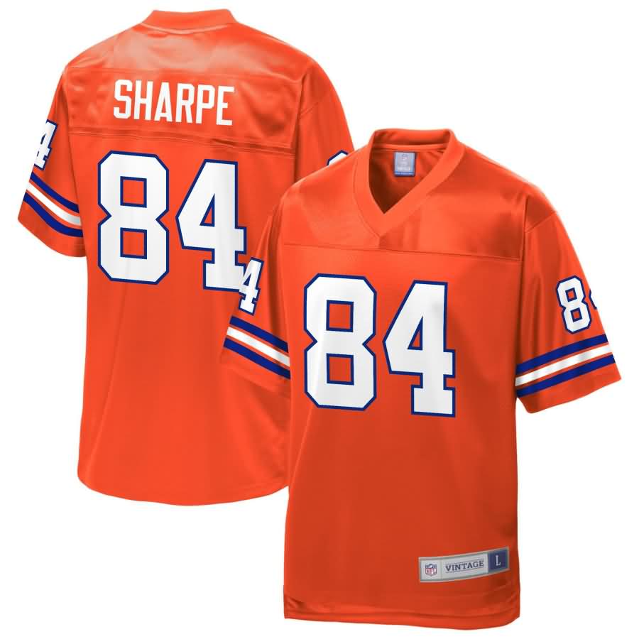 Shannon Sharpe Denver Broncos NFL Pro Line Retired Player Jersey - Orange