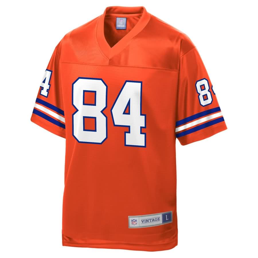 Shannon Sharpe Denver Broncos NFL Pro Line Retired Player Jersey - Orange