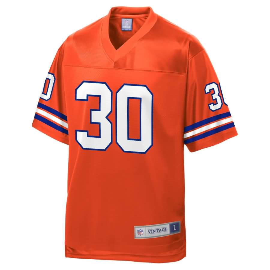 Terrell Davis Denver Broncos NFL Pro Line Retired Player Jersey - Orange