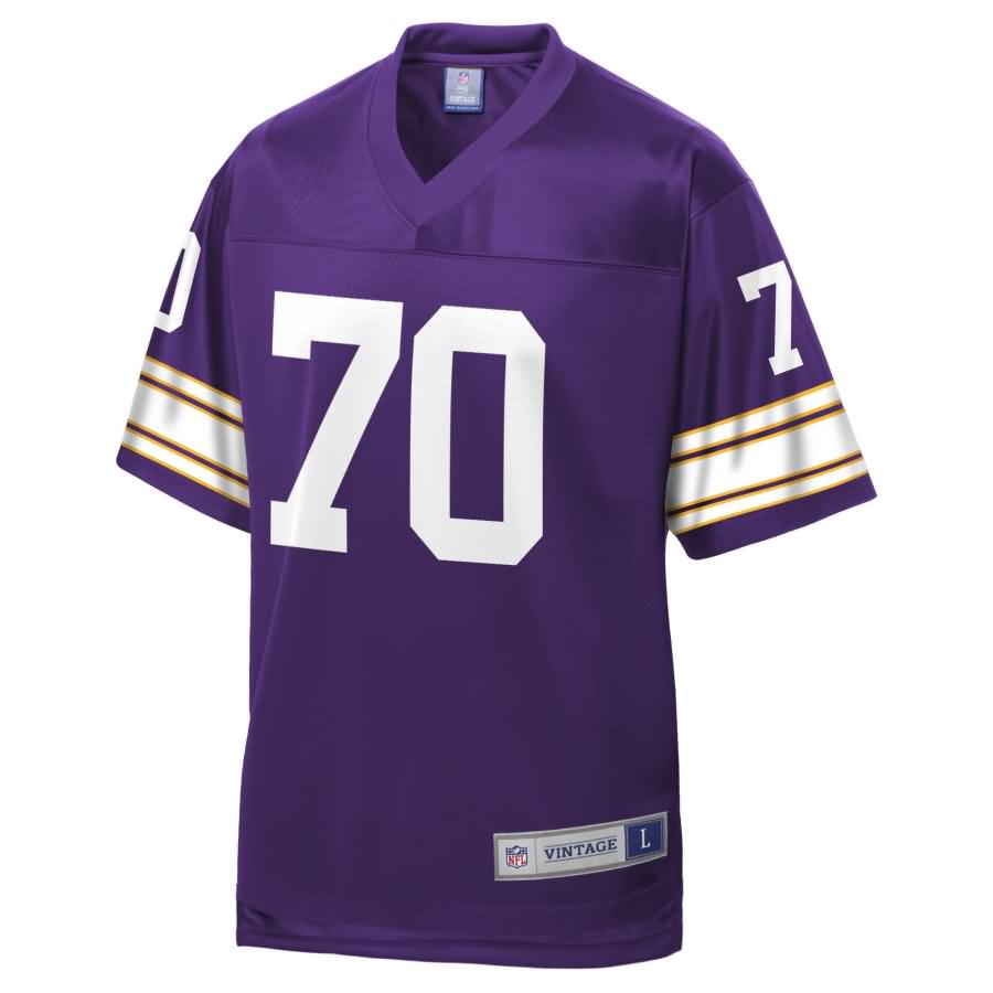 Jim Marshall Minnesota Vikings NFL Pro Line Retired Player Jersey - Purple