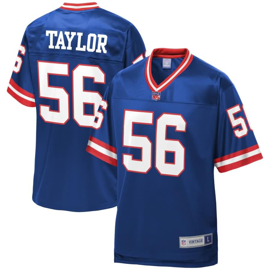 Lawrence Taylor New York Giants NFL Pro Line Retired Player Jersey - Royal