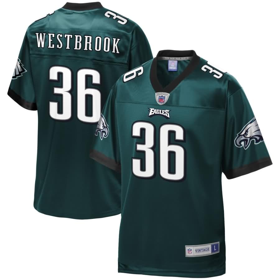 Brian Westbrook Philadelphia Eagles NFL Pro Line Retired Player Jersey - Midnight Green