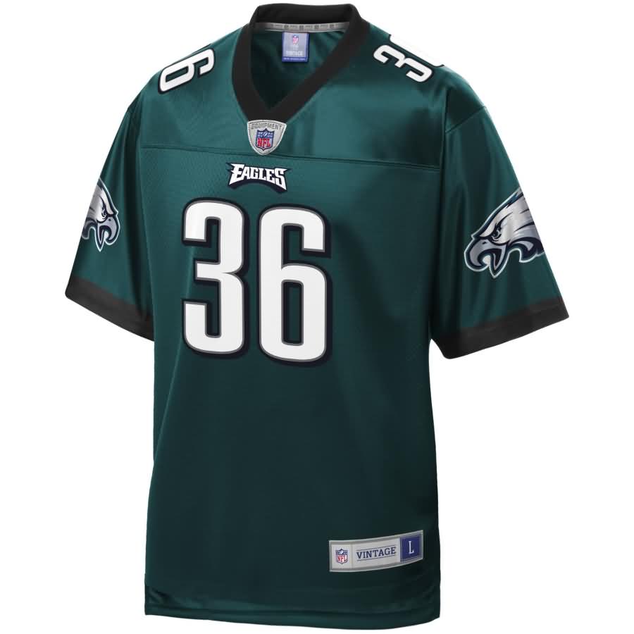 Brian Westbrook Philadelphia Eagles NFL Pro Line Retired Player Jersey - Midnight Green