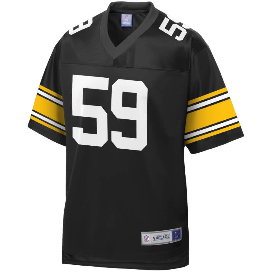 Jack Ham Pittsburgh Steelers NFL Pro Line Retired Player Jersey - Black