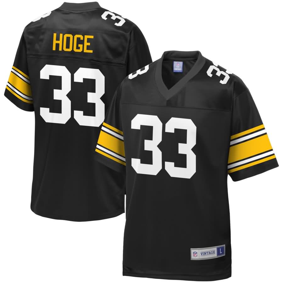 Merril Hoge Pittsburgh Steelers NFL Pro Line Retired Player Jersey - Black