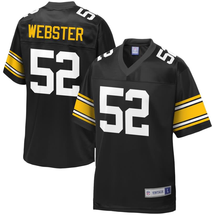 Mike Webster Pittsburgh Steelers NFL Pro Line Retired Player Jersey - Black