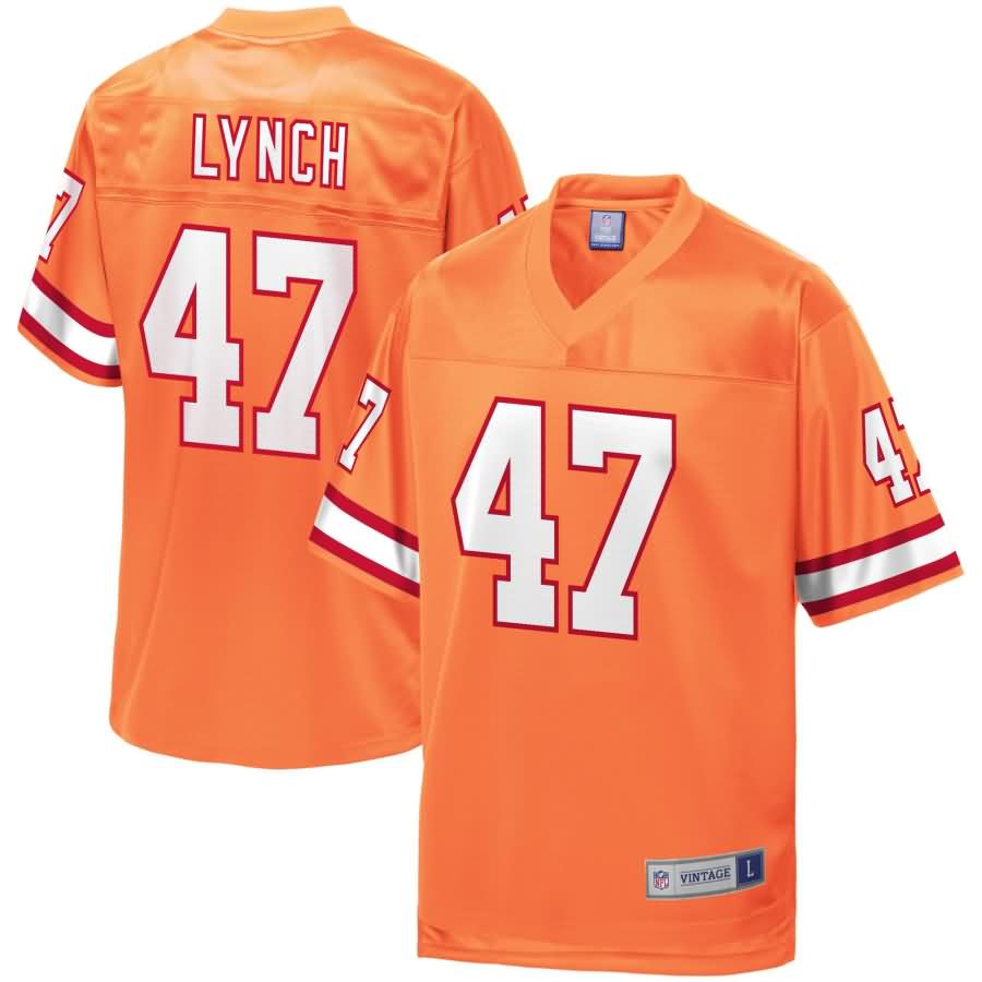 John Lynch Tampa Bay Buccaneers NFL Pro Line Retired Player Jersey - Orange