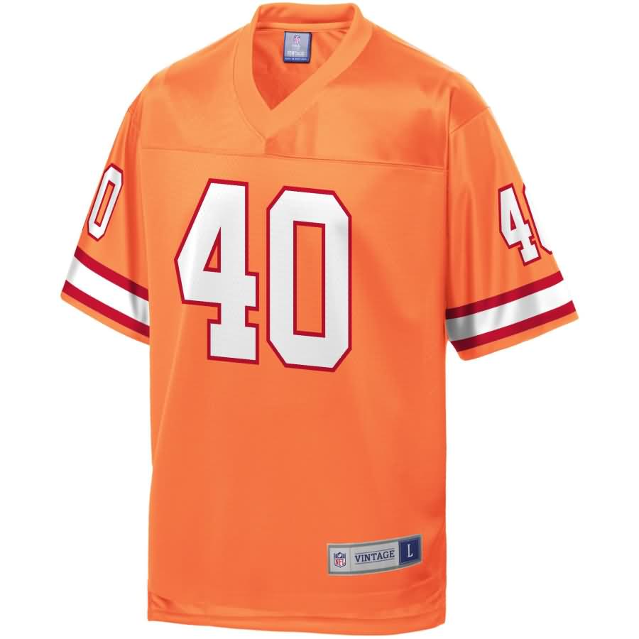 Mike Alstott Tampa Bay Buccaneers NFL Pro Line Retired Player Jersey - Orange