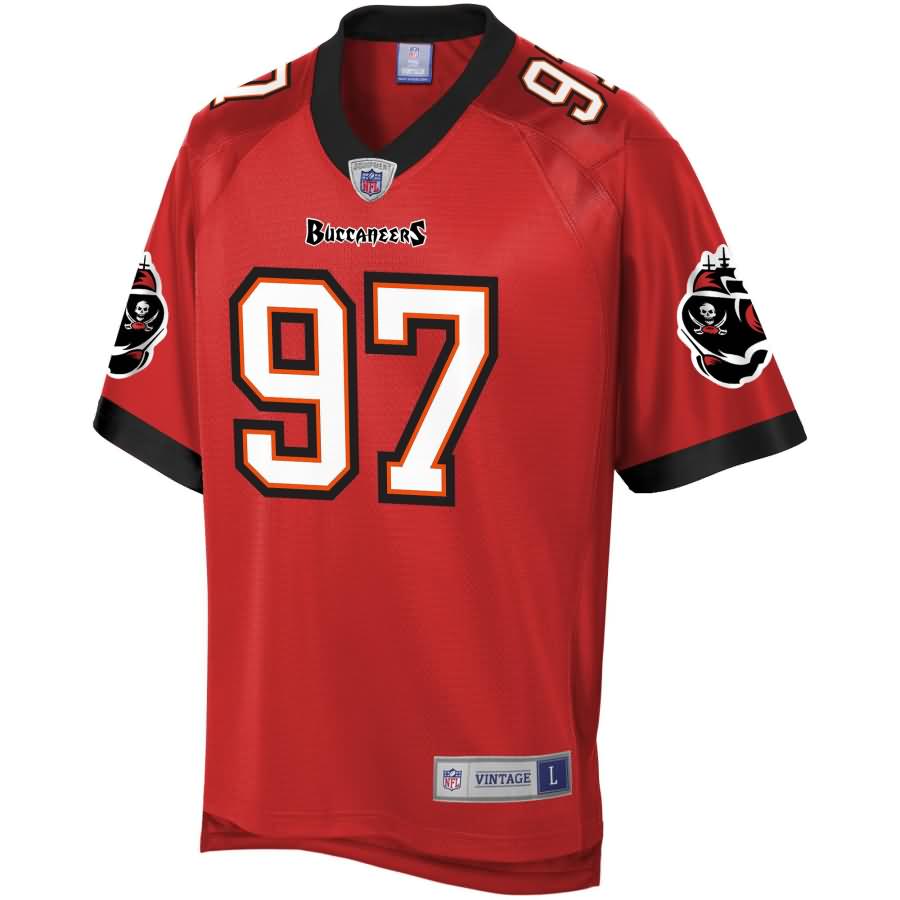 Simeon Rice Tampa Bay Buccaneers NFL Pro Line Retired Player Jersey - Red