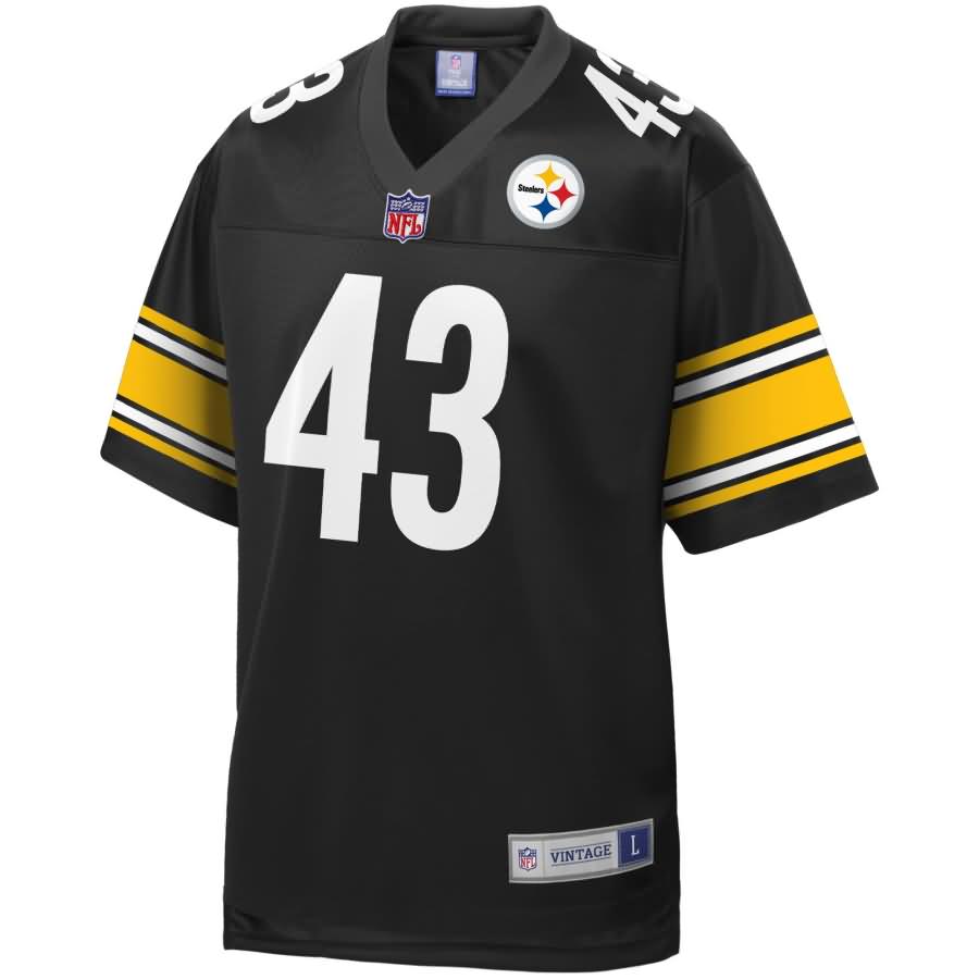 Troy Polamalu Pittsburgh Steelers NFL Pro Line Retired Player Jersey - Black