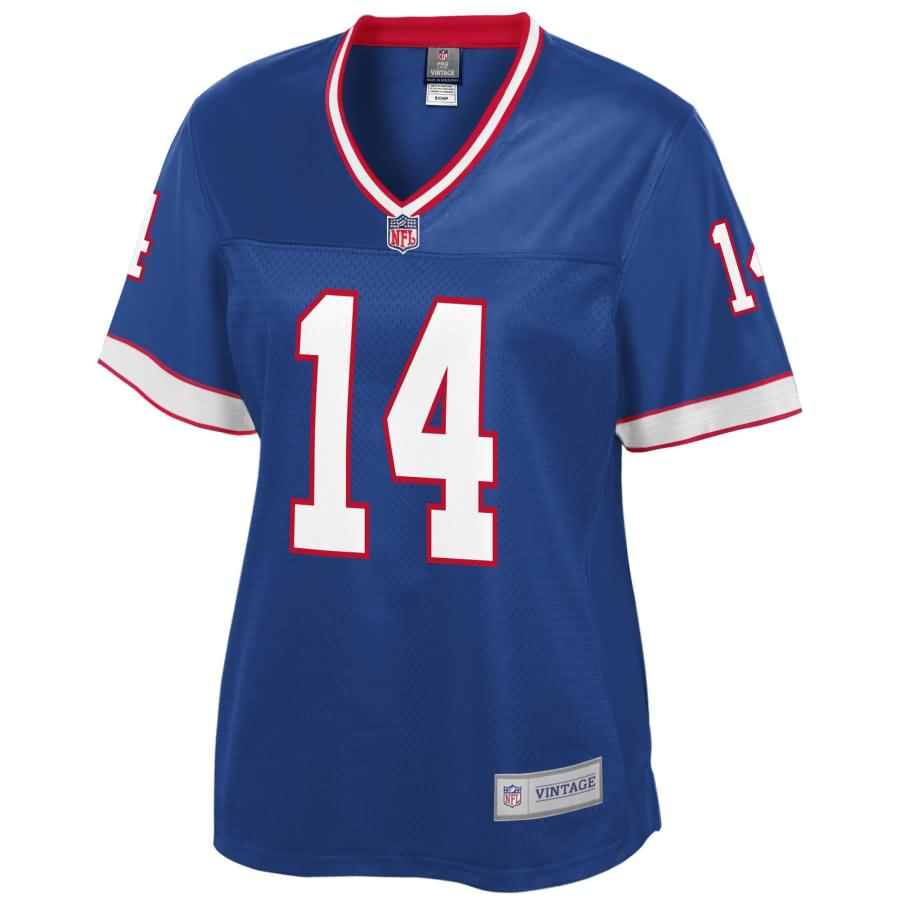 Frank Reich Buffalo Bills NFL Pro Line Women's Retired Player Jersey - Royal