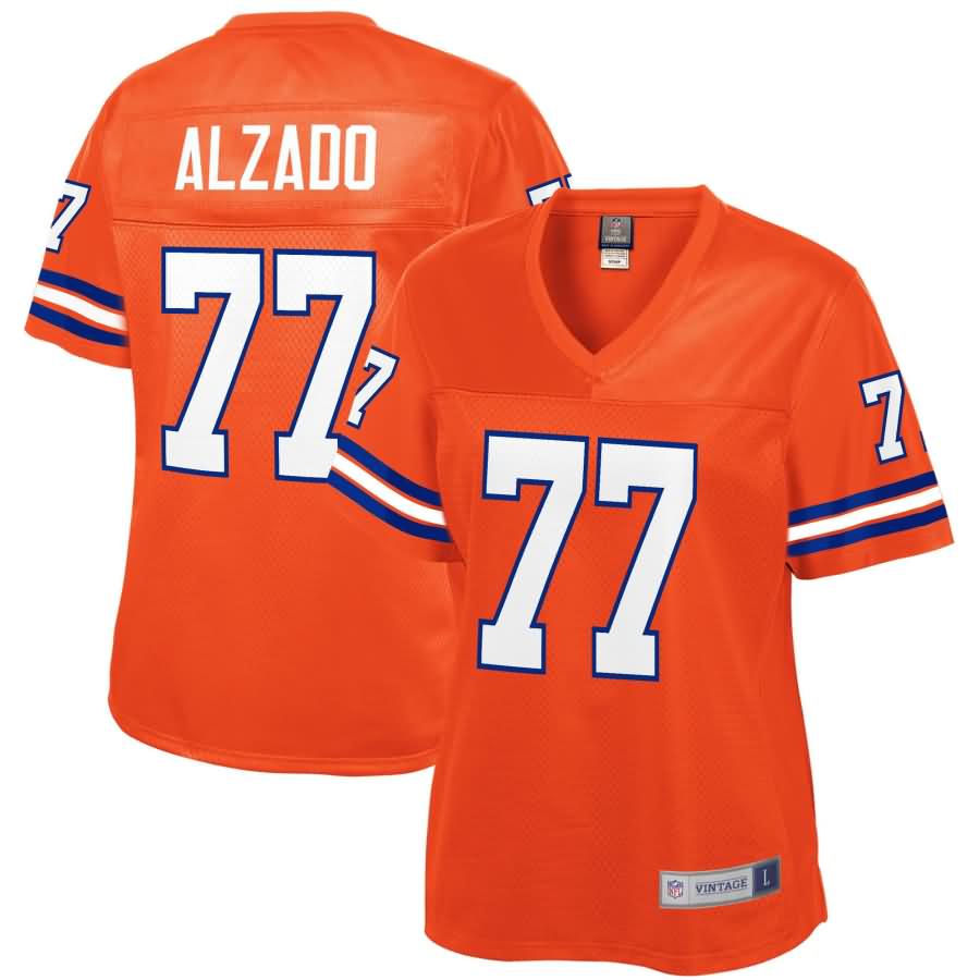 Lyle Alzado Denver Broncos NFL Pro Line Women's Retired Player Jersey - Orange