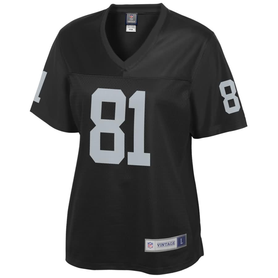 Tim Brown Oakland Raiders NFL Pro Line Women's Retired Player Jersey - Black