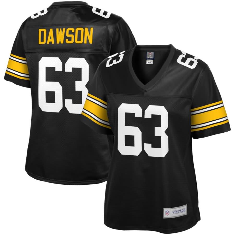 Dermontti Dawson Pittsburgh Steelers NFL Pro Line Women's Retired Player Jersey - Black