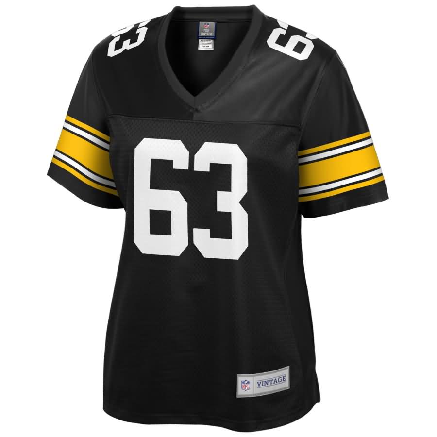 Dermontti Dawson Pittsburgh Steelers NFL Pro Line Women's Retired Player Jersey - Black