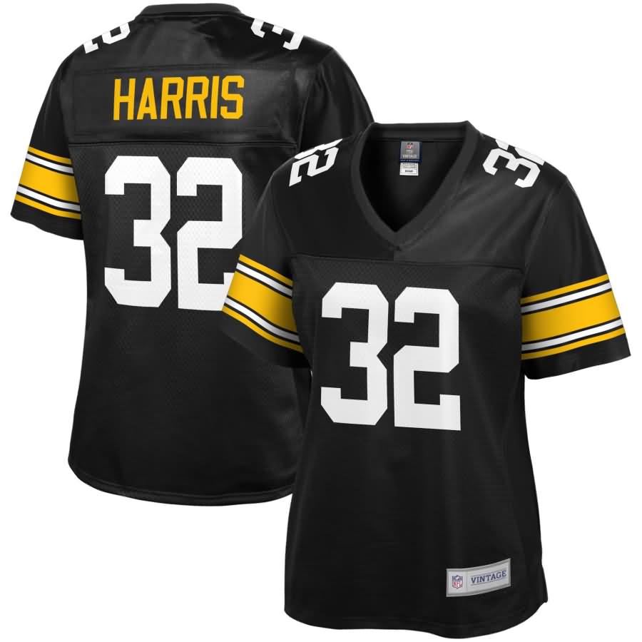 Franco Harris Pittsburgh Steelers NFL Pro Line Women's Retired Player Jersey - Black