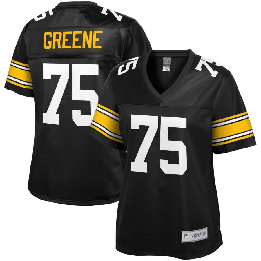 Joe Greene Pittsburgh Steelers NFL Pro Line Women's Retired Player Jersey - Black