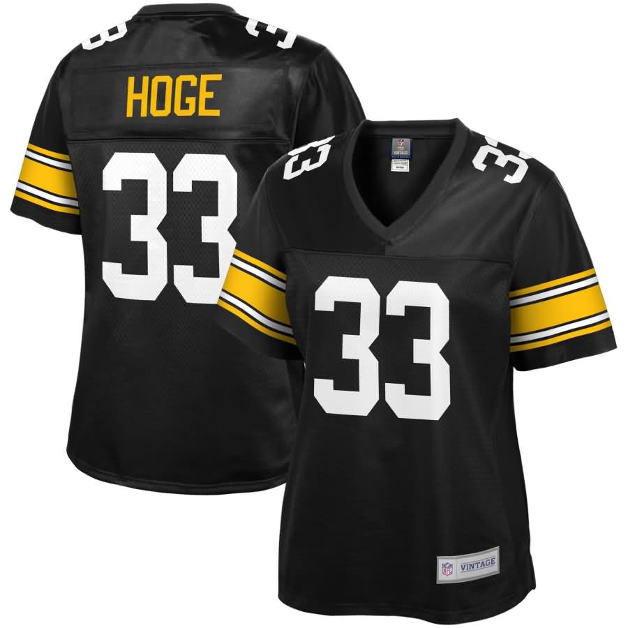 Merril Hoge Pittsburgh Steelers NFL Pro Line Women's Retired Player Jersey - Black