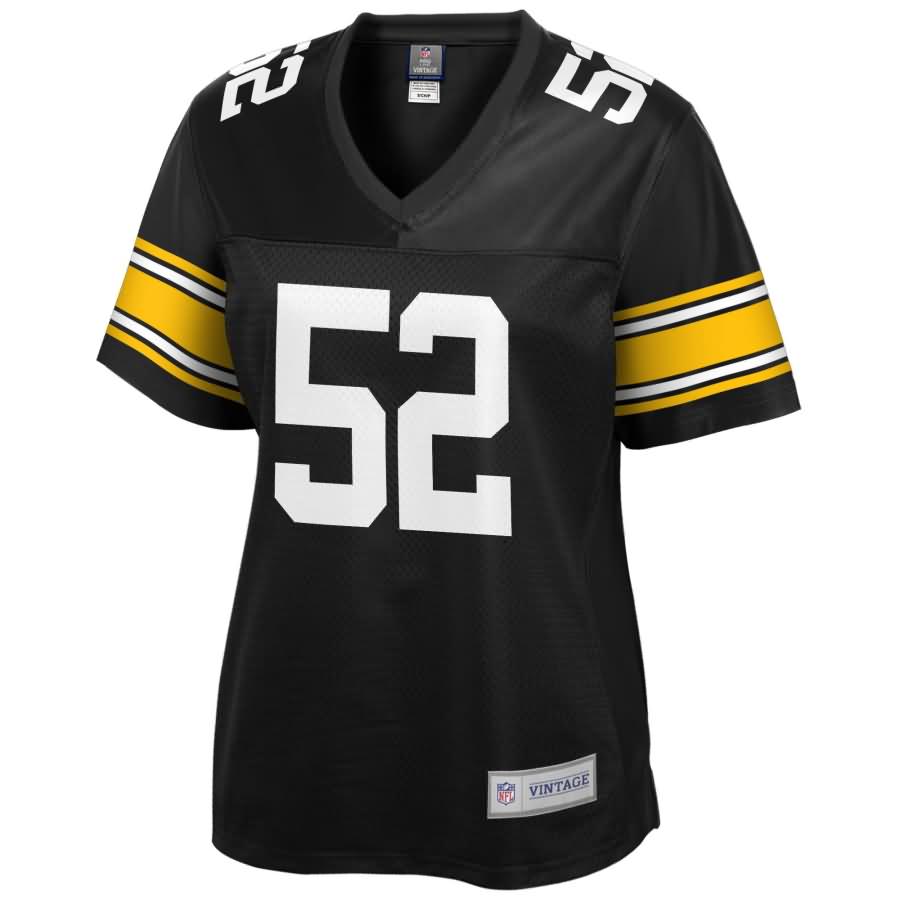 Mike Webster Pittsburgh Steelers NFL Pro Line Women's Retired Player Jersey - Black